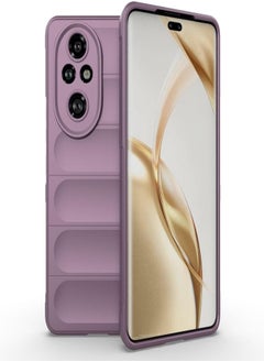 UNBLACK UNBLACK Case Cover Shock-resistant silicone protective case with camera protection compatible with Honor 200 Pro (Purple) 