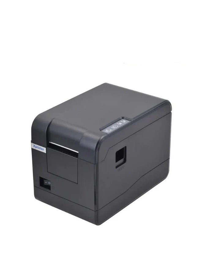 Xprinter XP-233B 2-in-1 Thermal Barcode & Receipt Printer - Ultra-Compact Label Printer for Small Businesses - USB Interface with High-Speed Printing. - Image 1