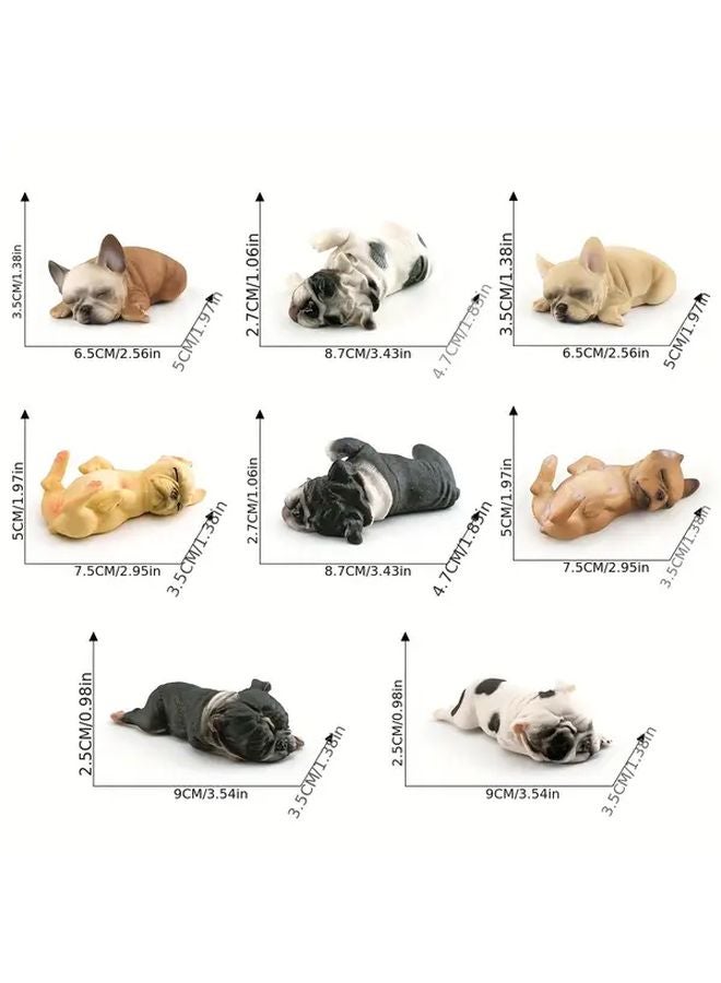 Sleeping Bulldog Model 938 Animal Dog Educational Toy For Children - Image 3