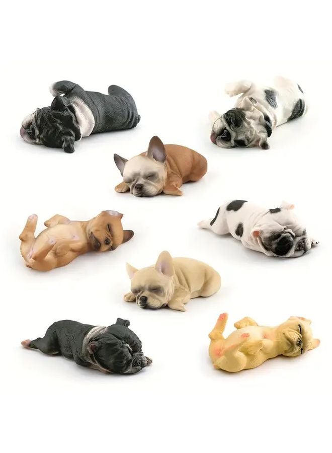 Sleeping Bulldog Model 938 Animal Dog Educational Toy For Children - Image 2