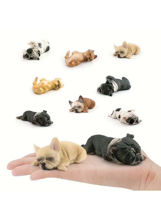 Sleeping Bulldog Model 938 Animal Dog Educational Toy For Children - Image 4