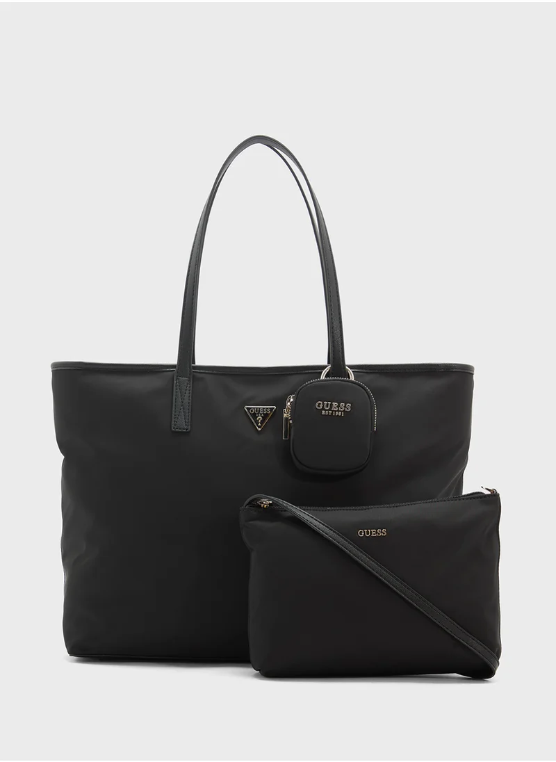 GUESS Eco Gemma Large Tech Tote