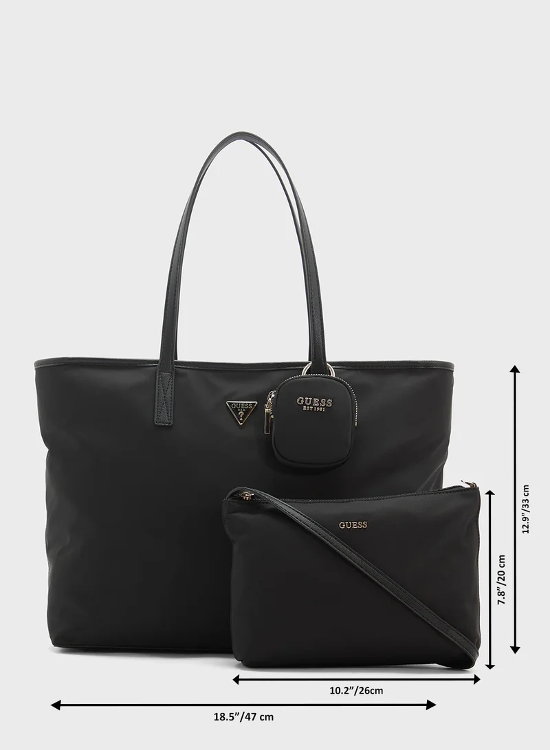 GUESS Eco Gemma Large Tech Tote