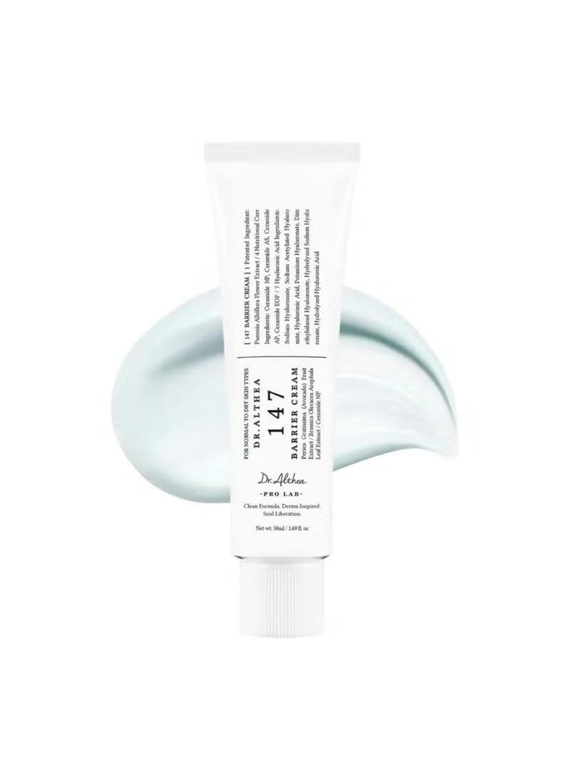 Dr.althea 147 Barrier Cream | Daily Skin Barrier Care | Deep Hydrating with Hyaluronic Acid & Ceramides | Korean Vegan Skincare for All Skin Types | 1.69 Fl Oz - Image 1