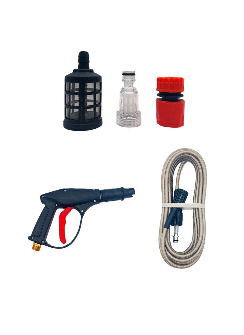 BONAI - 2000W  Pressure Washer  with 240V 250bar 6L/min Flowing Rate Automatic Shut-off Dual Use Overheat Protection for All Cleaning Tasks Vehicles Patios Driveways and More (BN-CD0012) - Image 1
