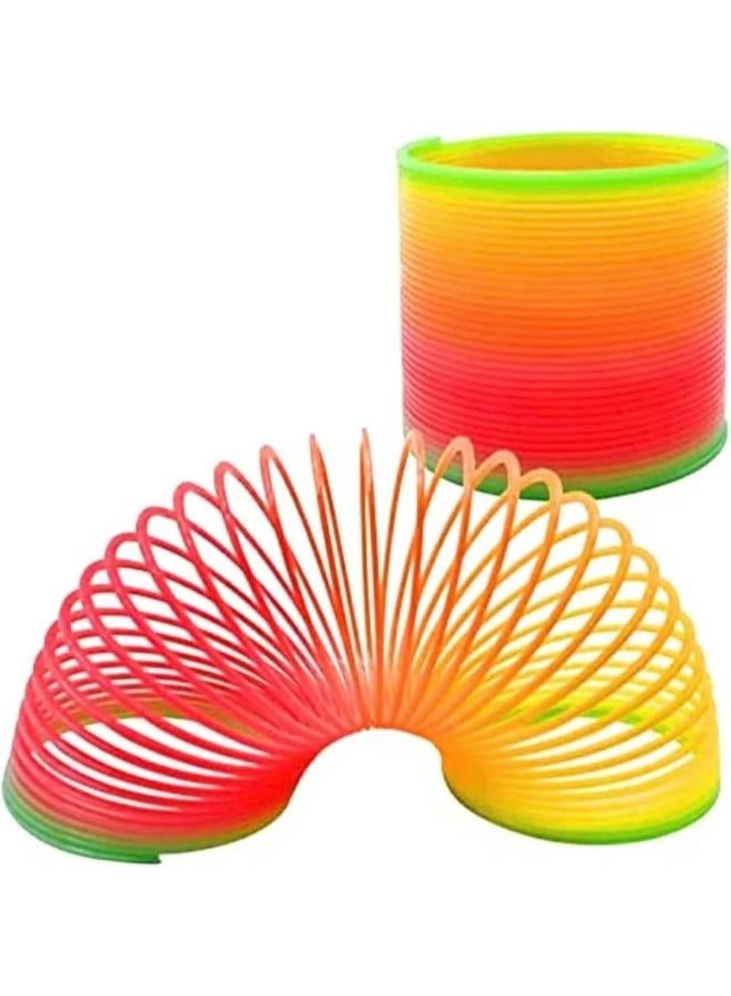 Generic Plastic creative magical rainbow circle funny toys for children - multi color