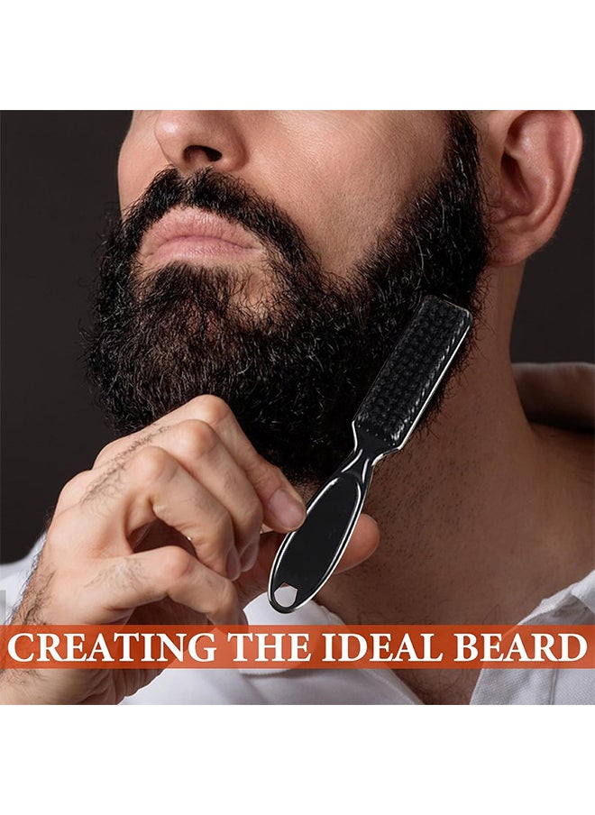 East Moon - Beard Filler Pen, Waterproof Beard Pen Beard Styling Pen, Black Beard Dye Beard Darkener Marker Long Lasting Coverage Natural Finish For Beard (Black) - Image 1