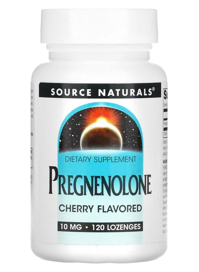 Source Naturals Pregnenolone Cherry 10 mg 120 Lozenges 
