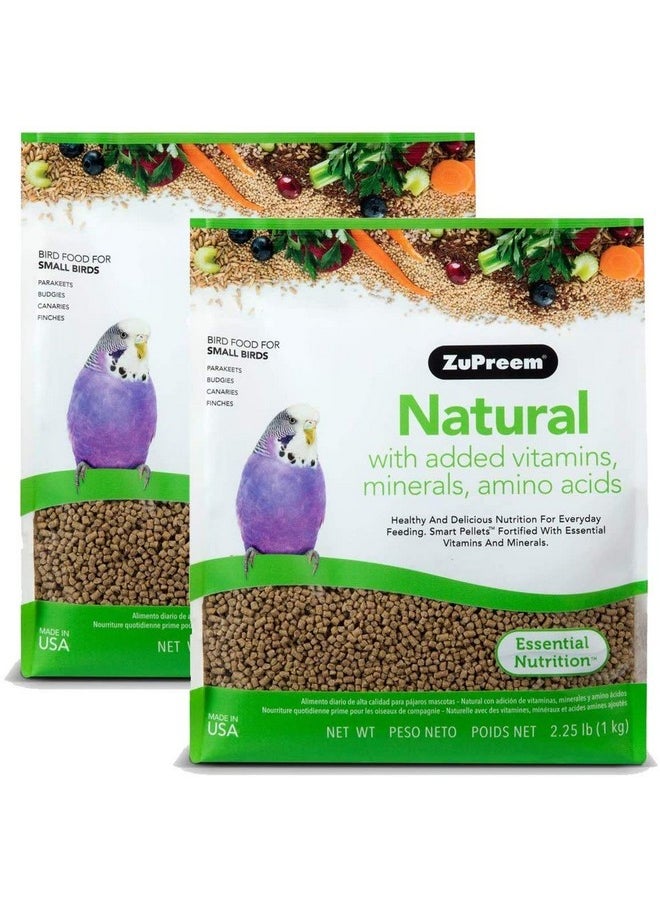 Natural Pellets Bird Food For Small Birds, 2.25 Lb (Pack Of 2)  Made In Usa, Essential Nutrition For Parakeets, Budgies, Parrotlets - pzsku/ZC202F29621CB23B8DC42Z/45/_/1726220022/8637c39b-643e-4e2d-b33e-af45f955b4e1