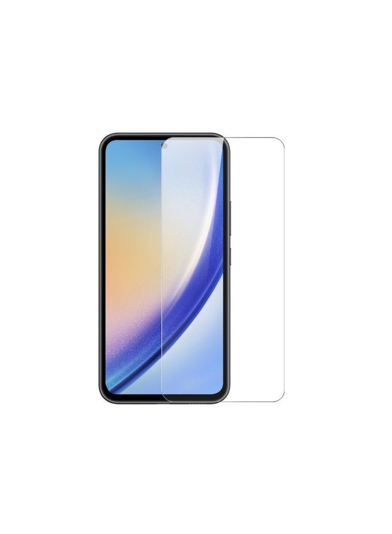 بروستايل واقي شاشة لهاتف سامسونج جالاكسي A55 - زجاج شفاف مقوى، مقاوم للكسر والخدش - Image 1