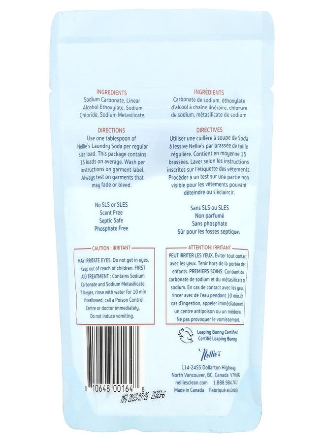 Nellie's Laundry Soda, 15 Scoops, 0.55 lbs (250 g), Nellie's - Image 2