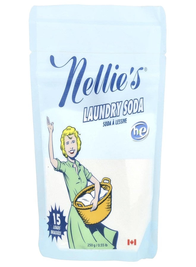 Nellie's Laundry Soda, 15 Scoops, 0.55 lbs (250 g), Nellie's - Image 1