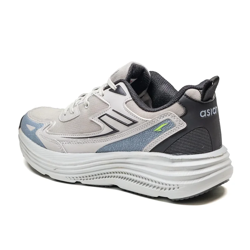 Asian Light Grey Sports Shoes for Men and Boys