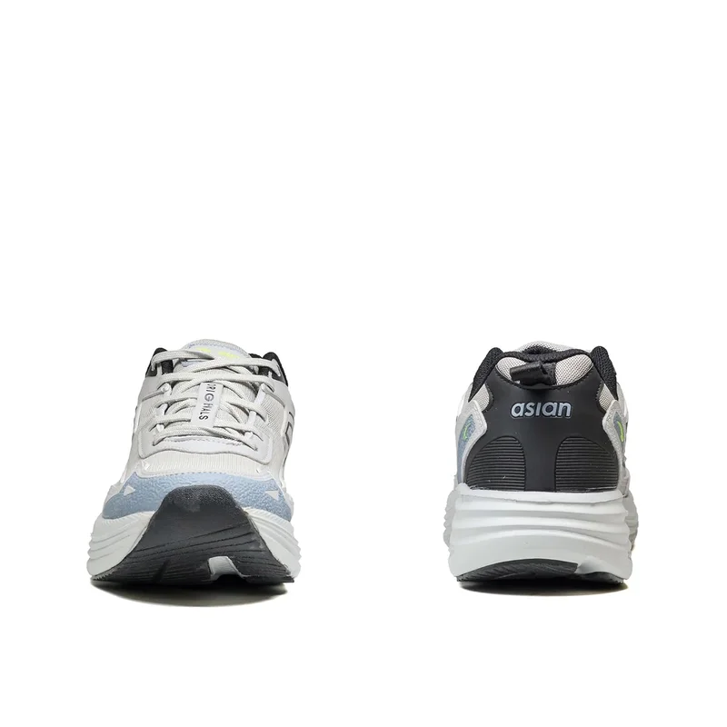 Asian Light Grey Sports Shoes for Men and Boys
