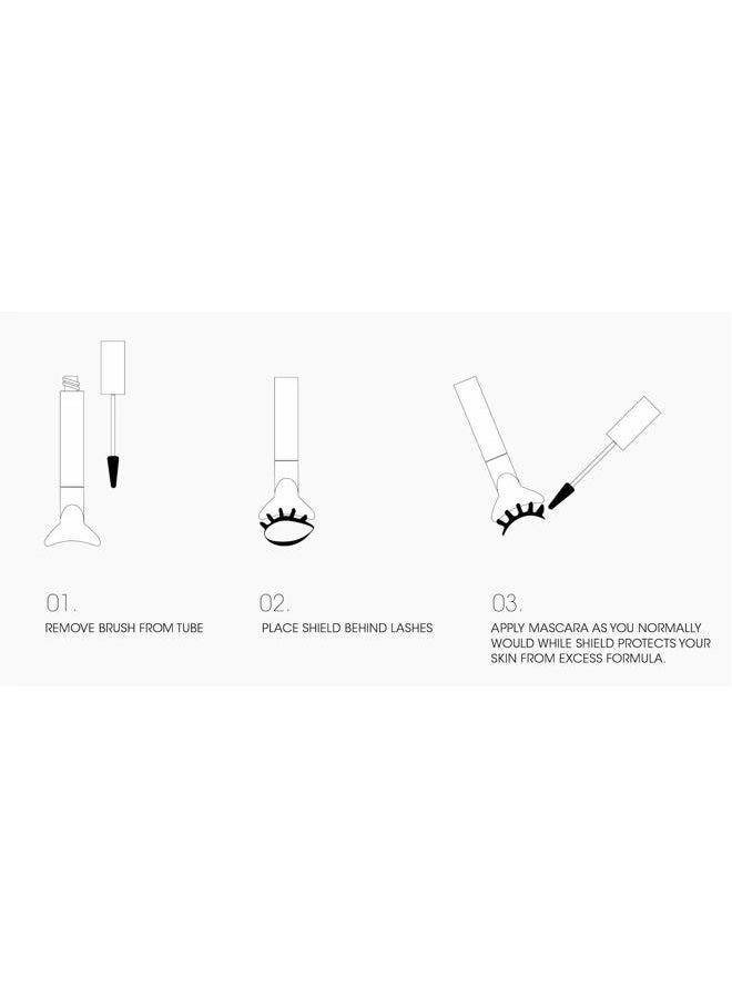 ABLE Cosmetics No Mess'Cara, Smudge Proof, Volumizing & Buildable Mascara, Black - Image 4