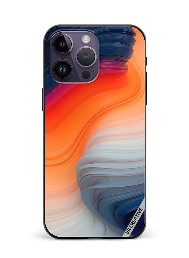 VR CREATIVE Protective Case Cover For Apple iPhone 15 Pro Max Layers Design Multicolour - Image 1