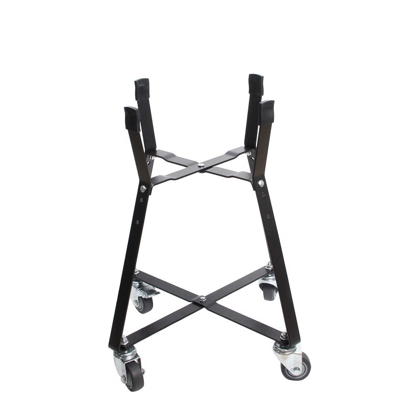 Rolling Cart for Kamado Joe Junior AccessoriesKamado Joe Rolling Nest with Heavy Duty Locking Caster Wheels Powder Coated Steel Rolling Outdoor Cart for Kamado Joe Junior Grill Stand