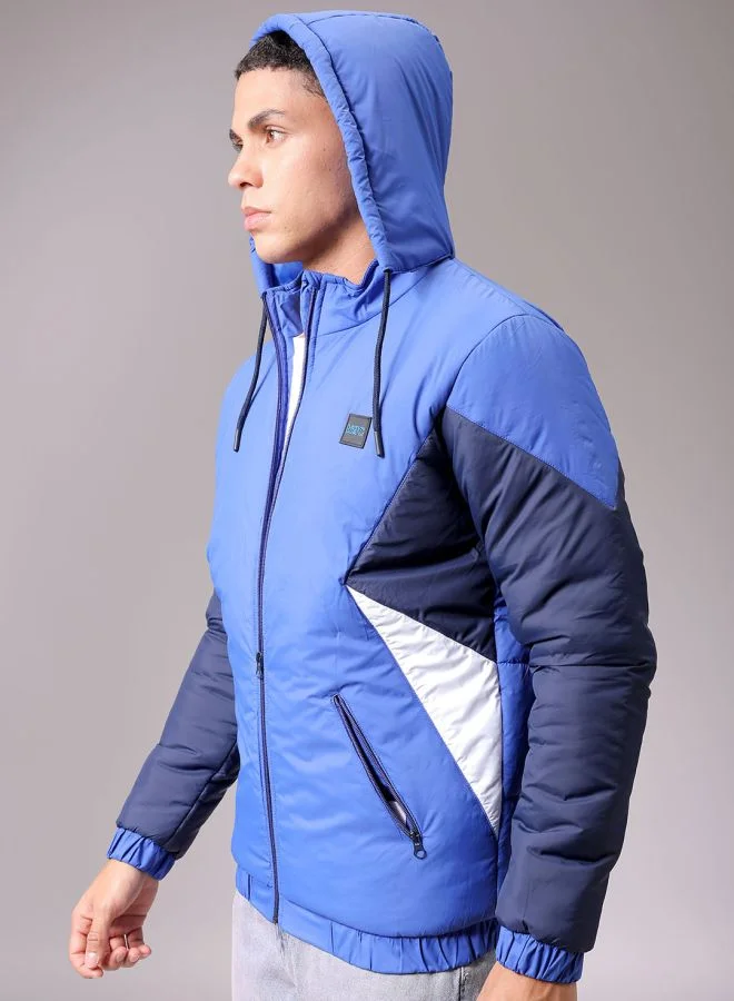 شركة المرآب الهندية Men Slim Fit Mix & Match Puffer Jackets