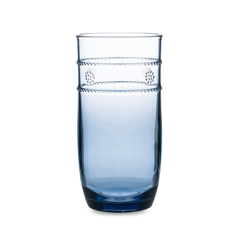 Juliska Isabella Acrylic Large Tumbler  Dark Blue