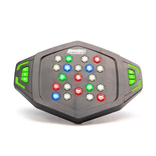 Educational Insights BrainBolt Genius Puzzle Memory Game for Kids Teens and Adults Handheld Electronic Brain Travel Games Gift for Gamers Games for Kids 812 Fidget Memory Game - Image 1