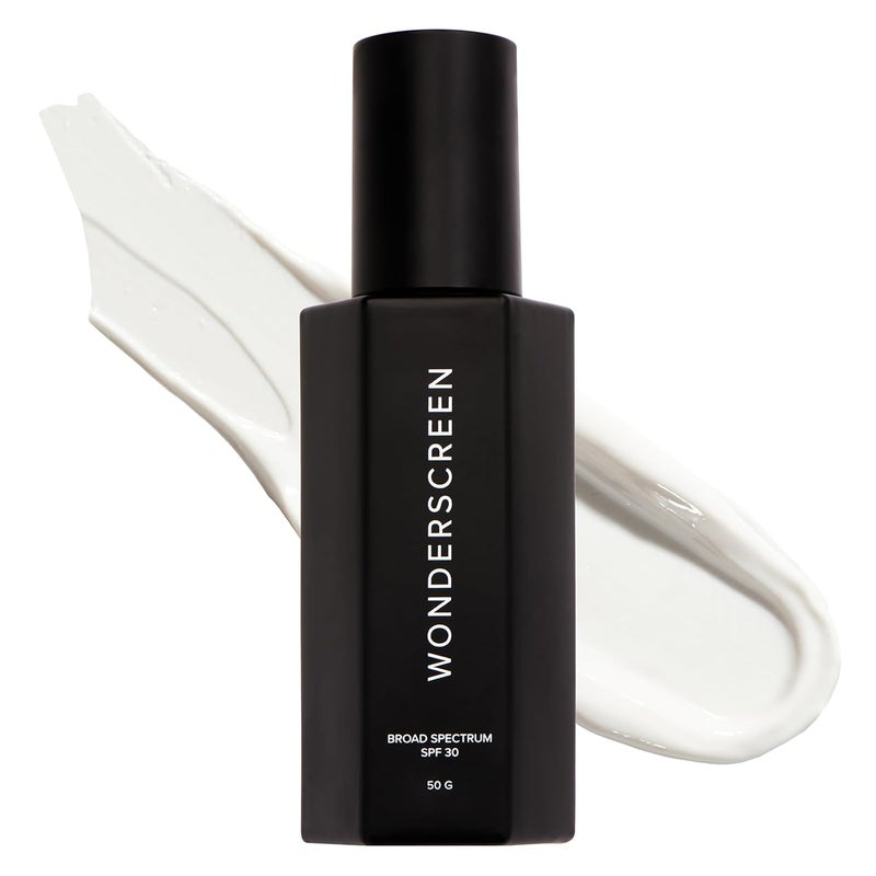 DIME Beauty Wonderscreen SPF 30, Clean, Mineral Face Sunscreen, Non-Whitening Sunscreen, Facial Sun Block, 50 G