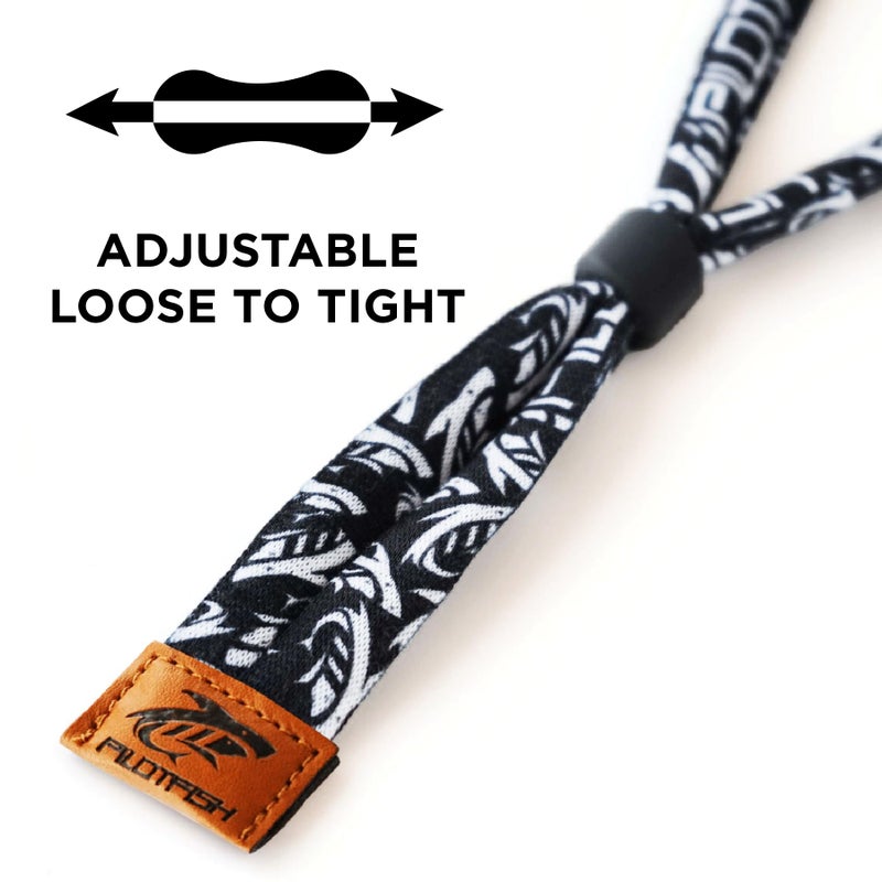 Pilotfish Pilotfish Premium Cotton Eyewear Retainer Sunglass Strap - Multiple Design Options - Soft & Durable Sunglass Holder  - Image 3