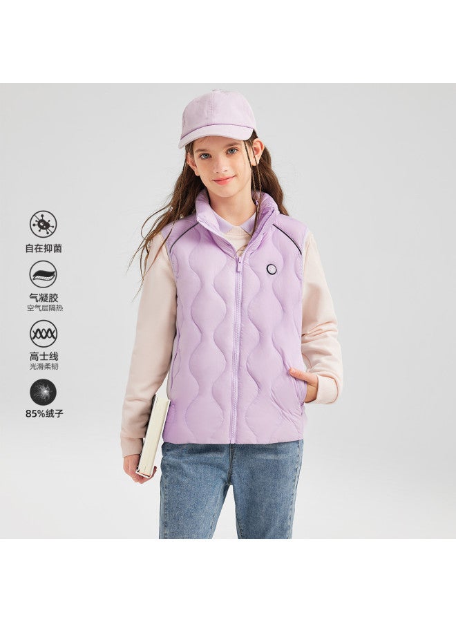 Hush Puppies سترة بنات داون مقاس 110-170 خريف وشتاء سترة منزلية سترة كاجوال - Image 4