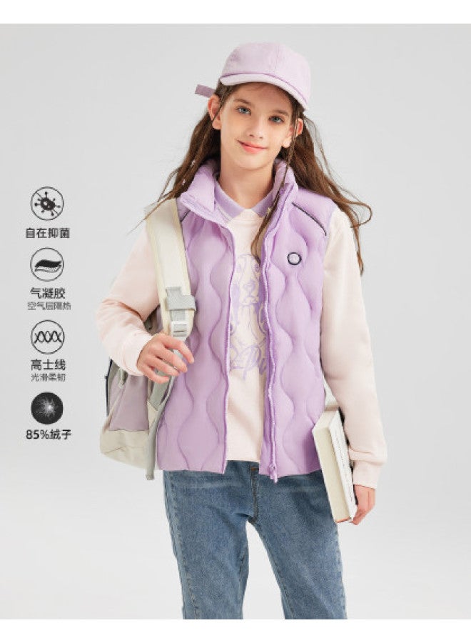Hush Puppies سترة بنات داون مقاس 110-170 خريف وشتاء سترة منزلية سترة كاجوال - Image 1