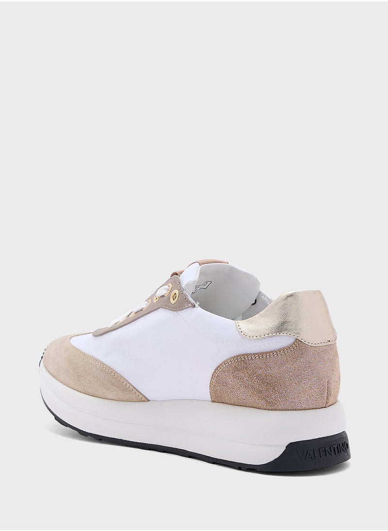 VALENTINO BY MARIO VALENTINO Lace Up Low Top Sneakers  - Image 2