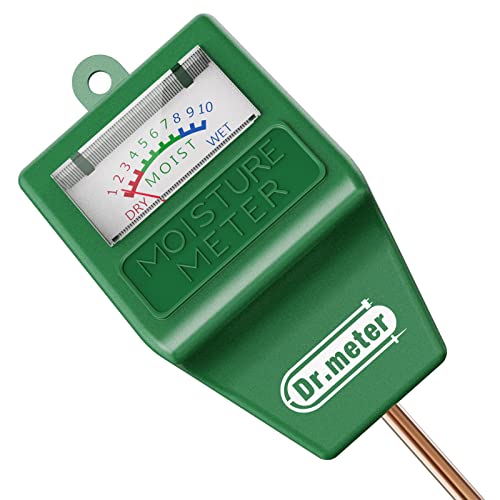 Dr.Meter Soil Moisture Meter Soil Test Kit Dr.meter Moisture Meter for Plants Plant Water Meter for Garden Lawn Farm Indoor & Outdoor Use Soil Tester Hygrometer Sensor for Plant Care No Battery Needed - Image 1