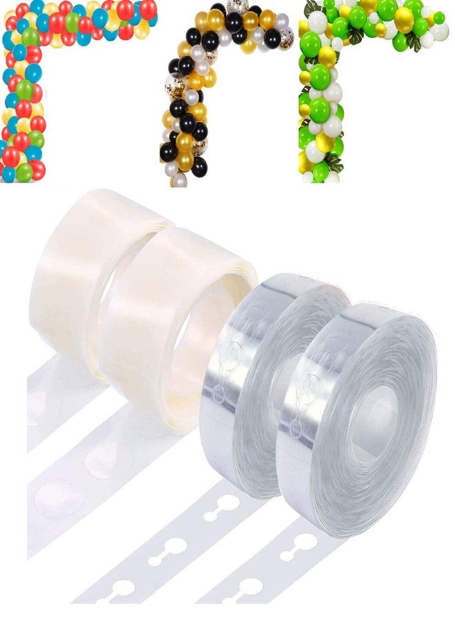 TOYXE Balloon Reusable Arch Strip and Glue Dots Tape Set of 2 Pcs each | Arch Making Accessories Gate - Image 1