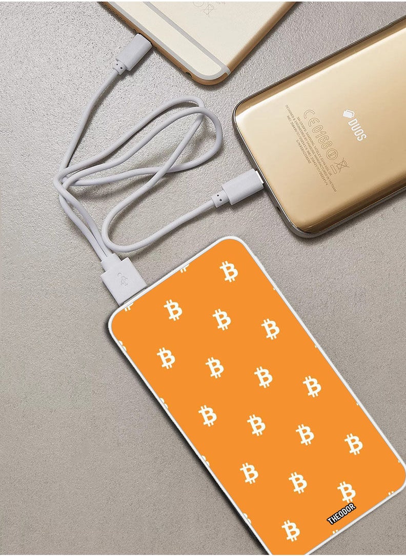Theodor - 10,000 mAh Super Fast Charging Ultra Compact Power Bank with Quick Charge & Power Delivery, Portable Charger For iPhone and Android Bitcoin - Image 1