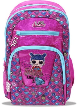 U.S. Polo Assn. L.O.L. Pink Diamond School Bag 20418 