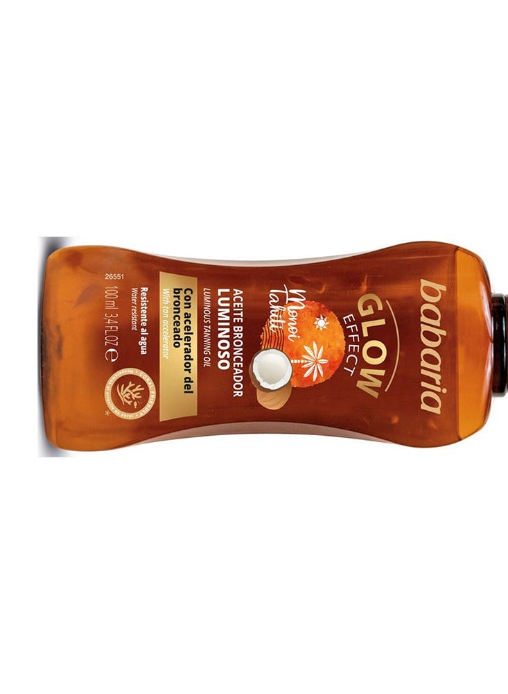 Babaria Sun Monoi Tahiti Luminous Tanning Oil 100ml - Image 3