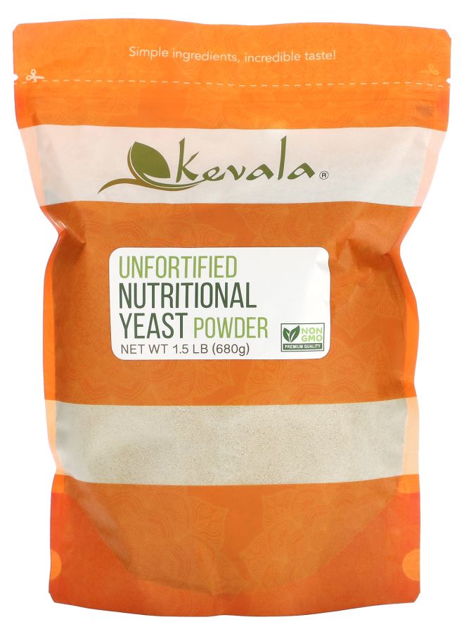 Kevala Unfortified Nutritional Yeast Powder 1.5 lb (680 g)