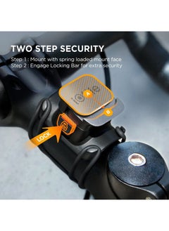 iOttie Active Edge™ Go Bike Phone Holder Bar Mount || Smartphone | iPhone Xs Max R 8/8S 7 Plus 6S 6 SE Samsung Galaxy S8 Plus S8 Edge S7 S6 Note 8 5 (HLBKIO104)  - Image 4