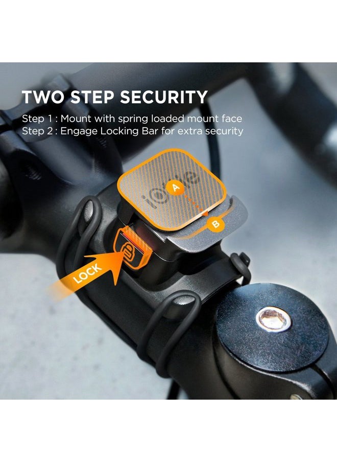 iOttie - Active Edge™ Go Bike Phone Holder Bar Mount || Smartphone | iPhone Xs Max R 8/8S 7 Plus 6S 6 SE Samsung Galaxy S8 Plus S8 Edge S7 S6 Note 8 5 (HLBKIO104) - Image 1