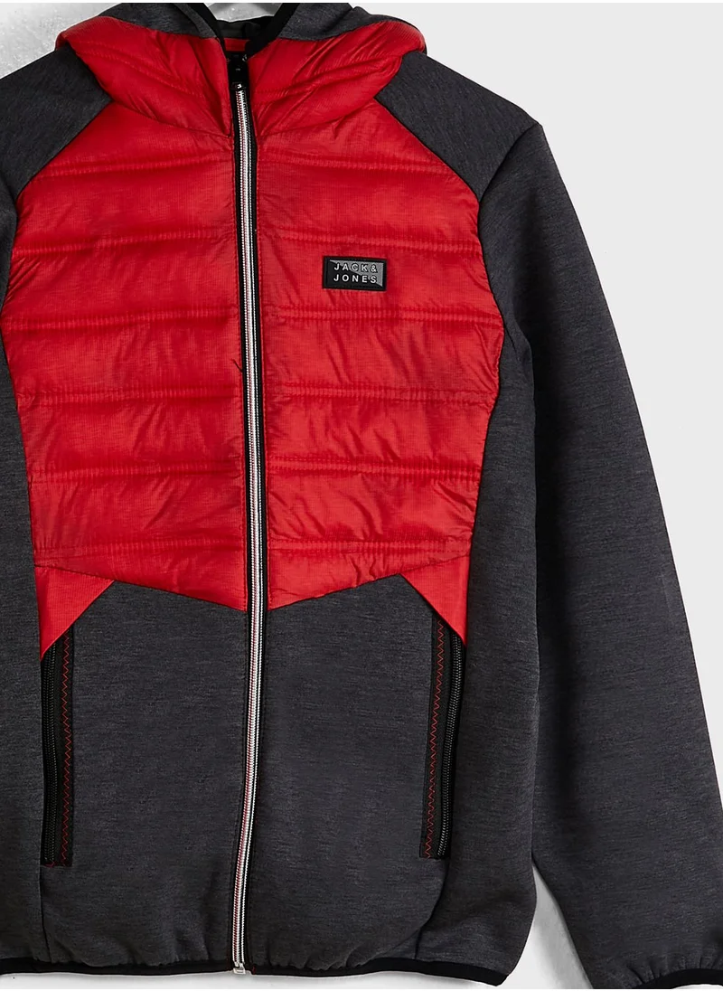 Jack & Jones Junior Kids Colorblock Jacket
