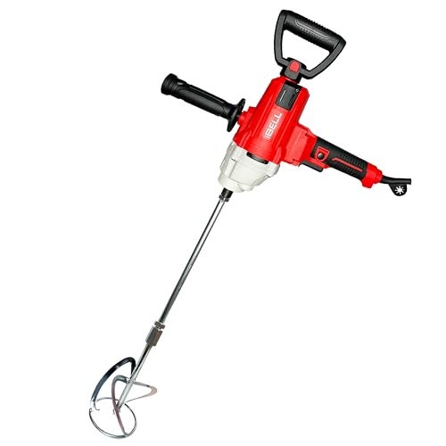 IBELL TOOLS iBELL PM12-50 Paint Mixer | 1200W Electric Stirrer | 1050 RPM High-Speed | Heavy Duty 220V Handheld Blender for Paint, Cement, Putty, and Paste - Image 1