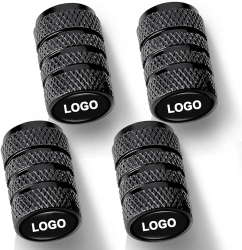 Greenworld Premium Black Metal Car Tyre Valve Cap Stem Compatible with Hector Astor Gloster - Image 3