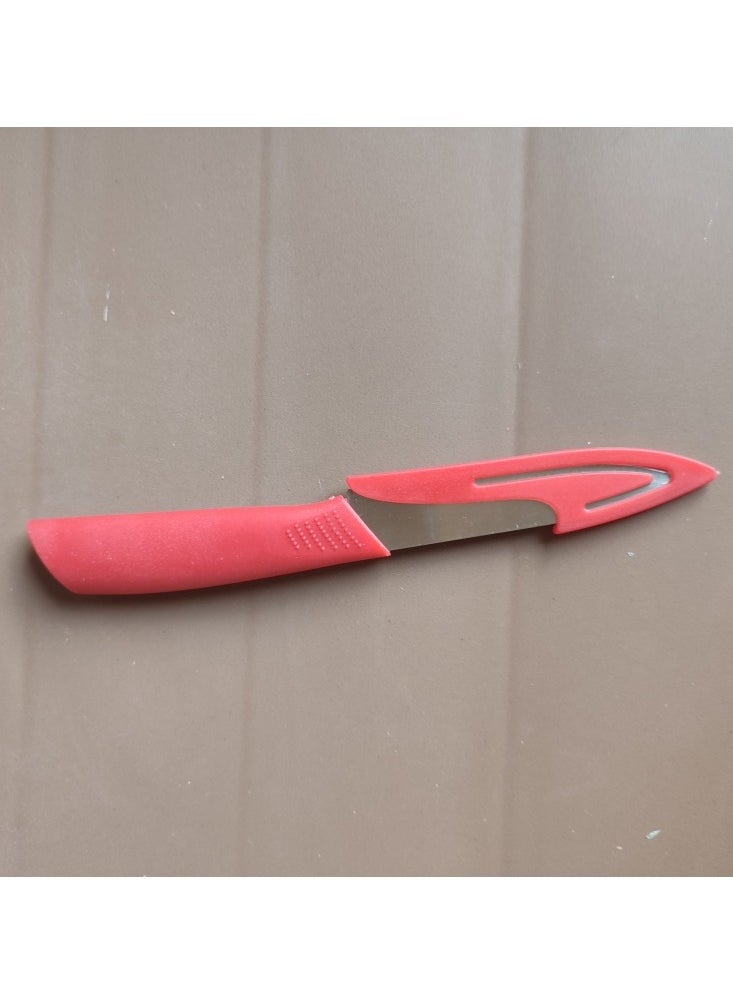 Generic - Set of peeler and knife with cover - Image 1