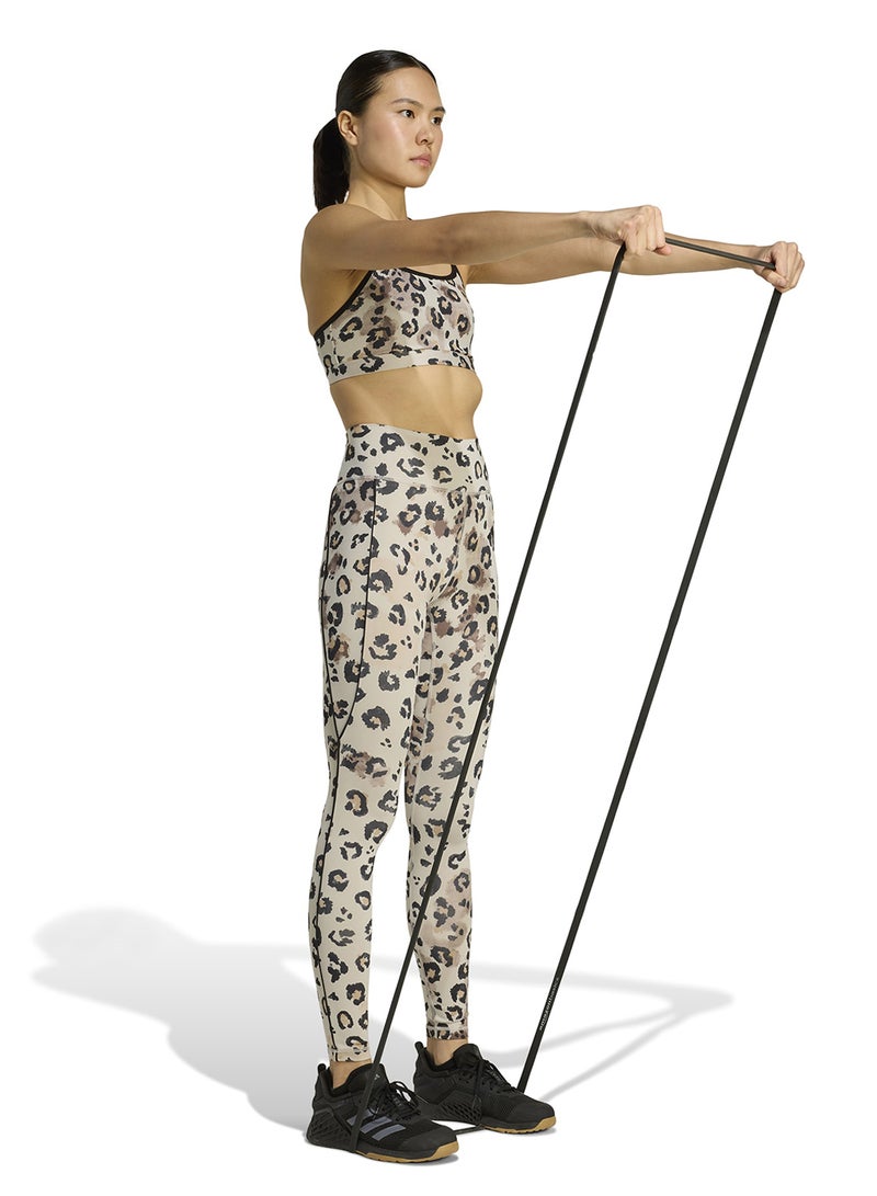 Adidas Powerreact Essential Light Support Bra Print - Image 5