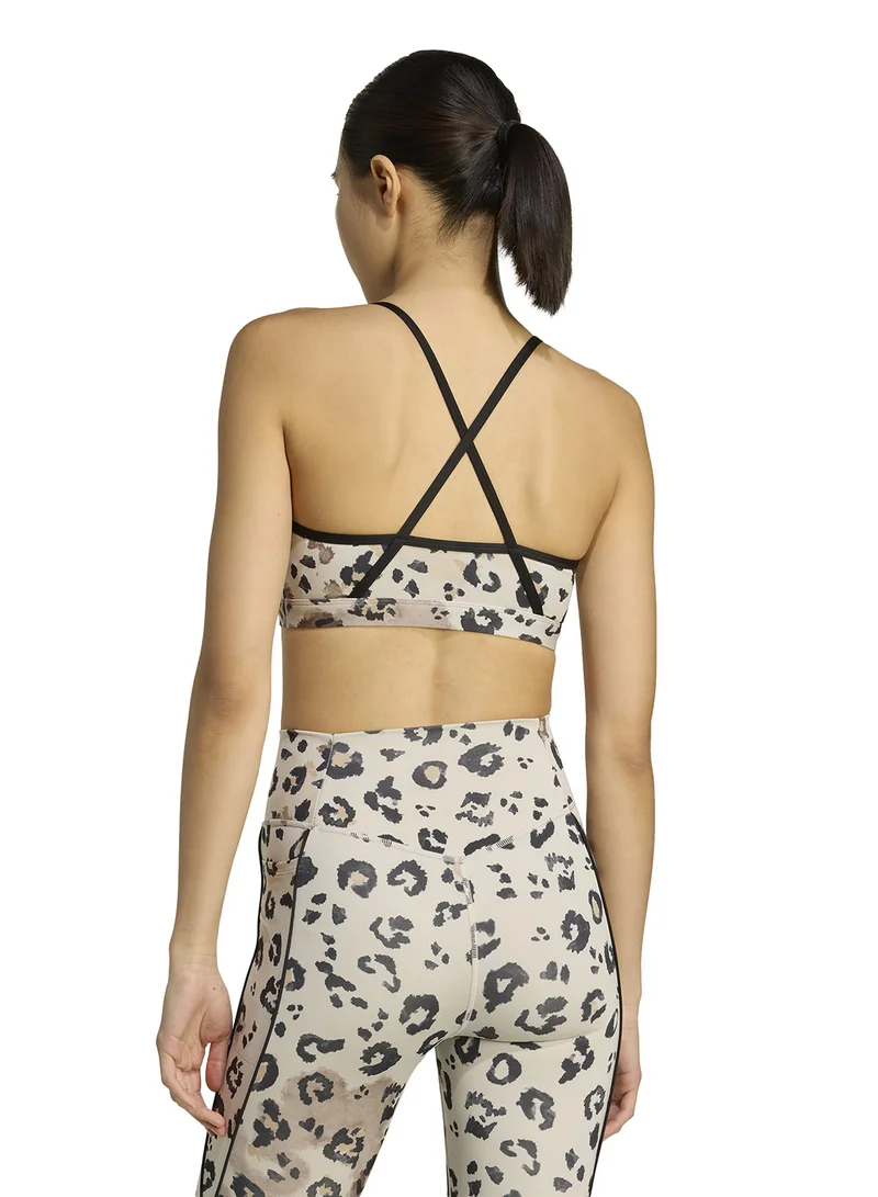 Adidas Powerreact Essential Light Support Bra Print