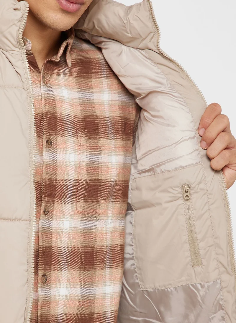 JACK & JONES Zip Through Puffer Gilet