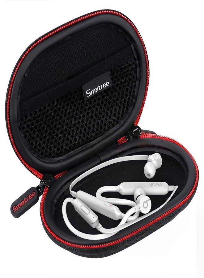 Smatree Headphone Hard Case Compatible with BeatsX, Beats Flex, Powerbeats2, Powerbeats3 Earphones, Bluetooth Sports Headphones,Portable Carrying Case Storage Bag for Earphone, Earbud(Black) - Image 1