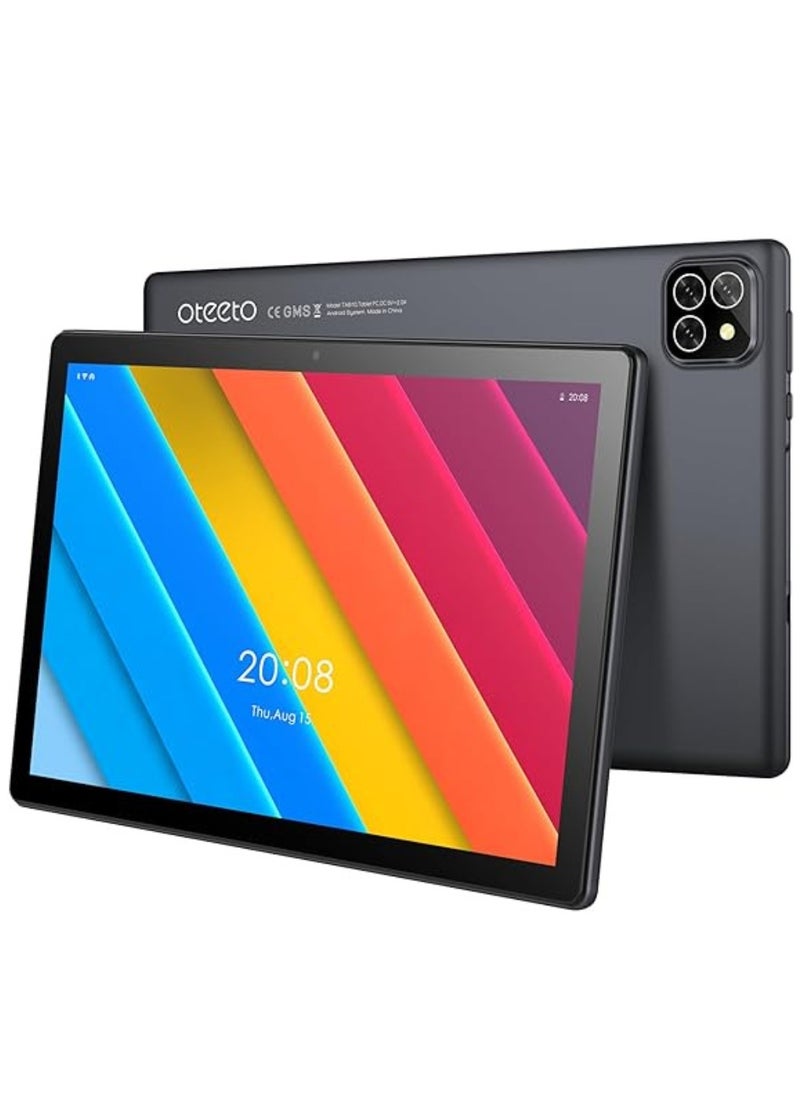 Oteeto - Oteeto TAB 10 science Tablet/Single SIM 5G Network/8GB RAM + 512GB ROM/5G Wifi/8000 mAh/8MP Front + 13MP Rear Camera/Quad Core 2.0GHz Processor/Android 13/Includes Touch Pen,OTG,Flip Cover - Image 1
