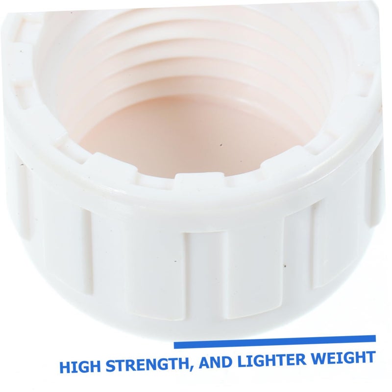 PVC Pipe Fitting 25 Pack Sprinkler Head Cap Durable Lightweight Connector For Cold Water Irrigation Outdoor System - Image 4