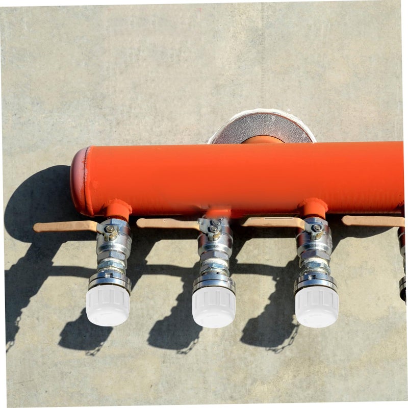 PVC Pipe Fitting 25 Pack Sprinkler Head Cap Durable Lightweight Connector For Cold Water Irrigation Outdoor System - Image 5