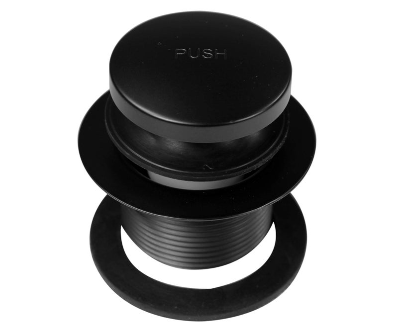 ويست براس ويستبراس تيب تو Sch. 40 نفايات حمام PVC مع كوع ذو فتحة واحدة أسود مطفي D49321-62 - Image 3