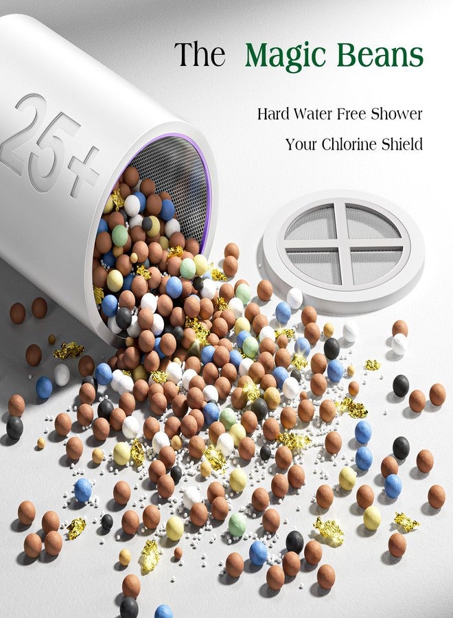 JOMSTHOME Filtered Shower Head COMBO - for Healthier Skin & Hair | 3 Mode High Pressure Shower Heads with 25-Stage Filtration | Removes 99.947% Chlorine & Heavy Metals | Shower Head with Filters - Black - Image 3